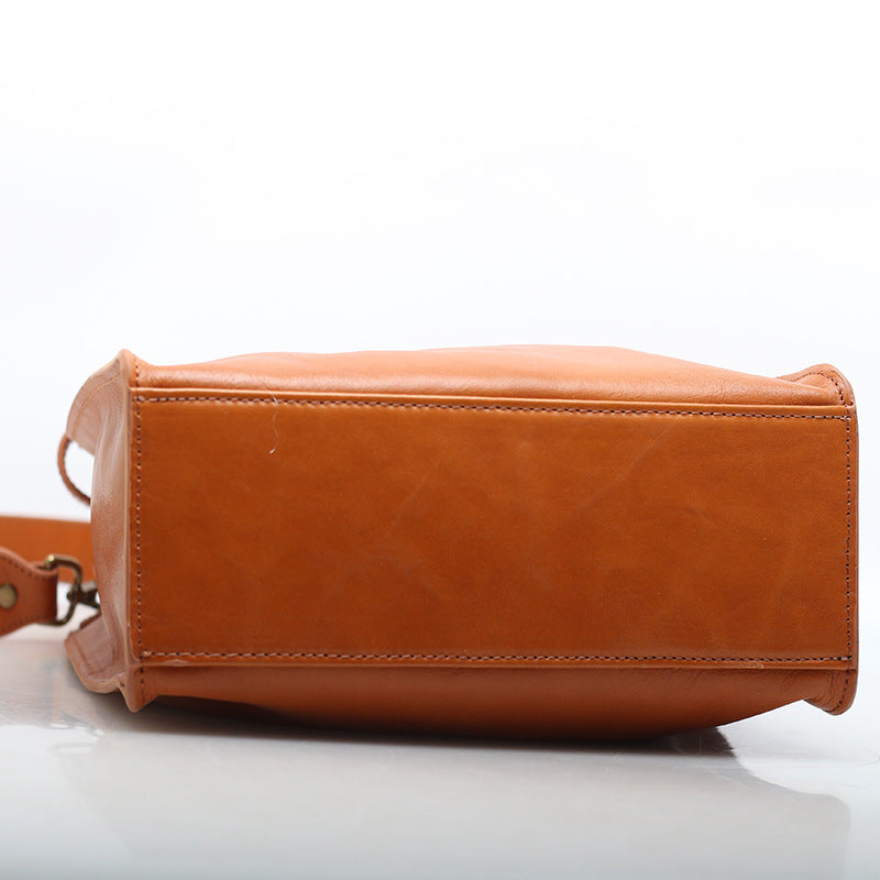 Full Grain Leather Handbag Women Leather Bag Handmade Leather Shoulder Bag Handmade Leather Crossbody Bag For Woman RockCow Leather Studio