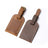 Full Grain Leather Luggage Tag STEEL HORSE LEATHER