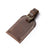 Full Grain Leather Luggage Tag STEEL HORSE LEATHER