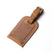 Full Grain Leather Luggage Tag STEEL HORSE LEATHER