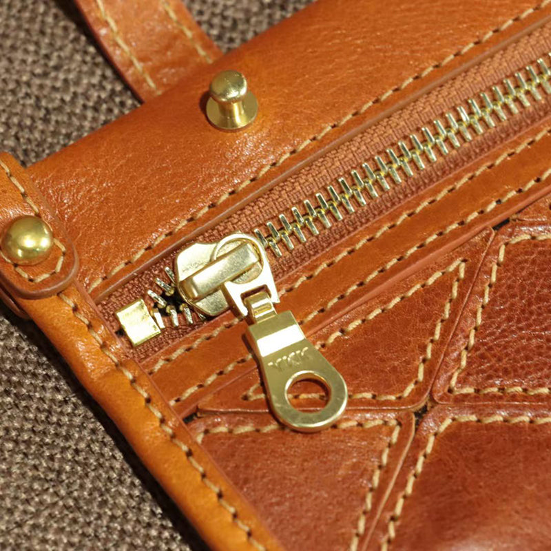 Full Grain Leather Tote Classic Everyday Use Tote Bag Work Student Bag Leather Shoulder Bag For Women RockCow Leather Studio