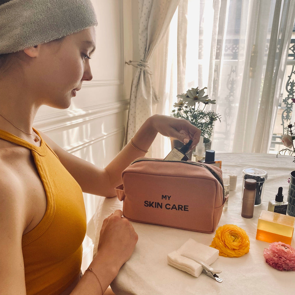 My Skin Care - Organizing Pouch, Pink/Blush Bag-all