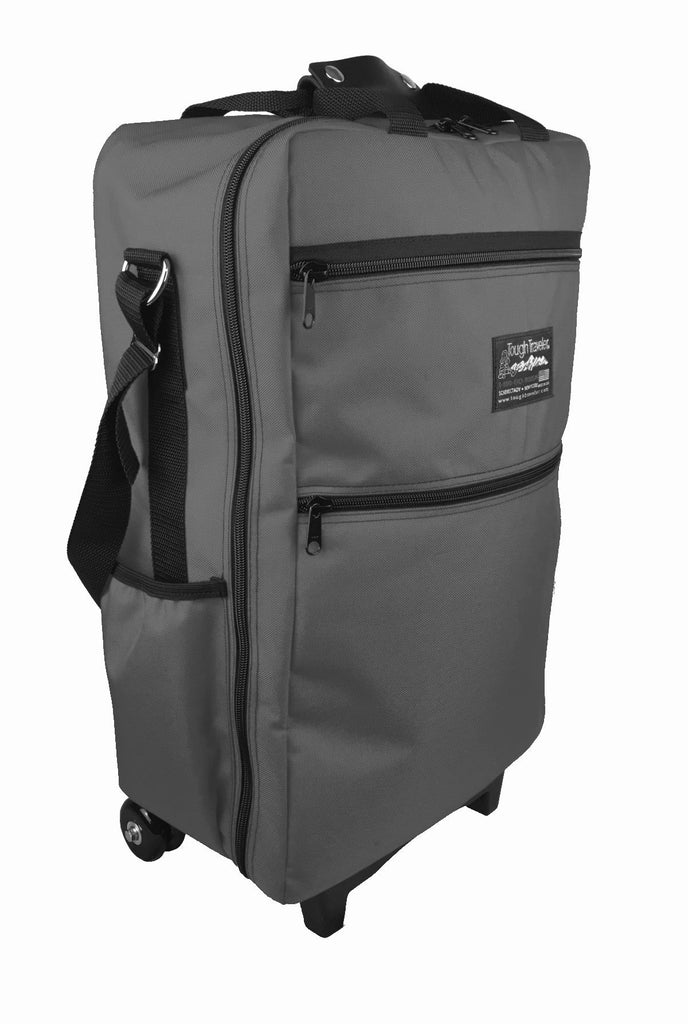 CLIPPER Rolling Carry-On Luggage (Made in USA) Tough Traveler - Made in USA since 1970