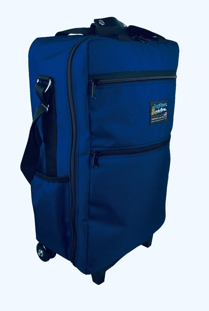CLIPPER Rolling Carry-On Luggage (Made in USA) Tough Traveler - Made in USA since 1970
