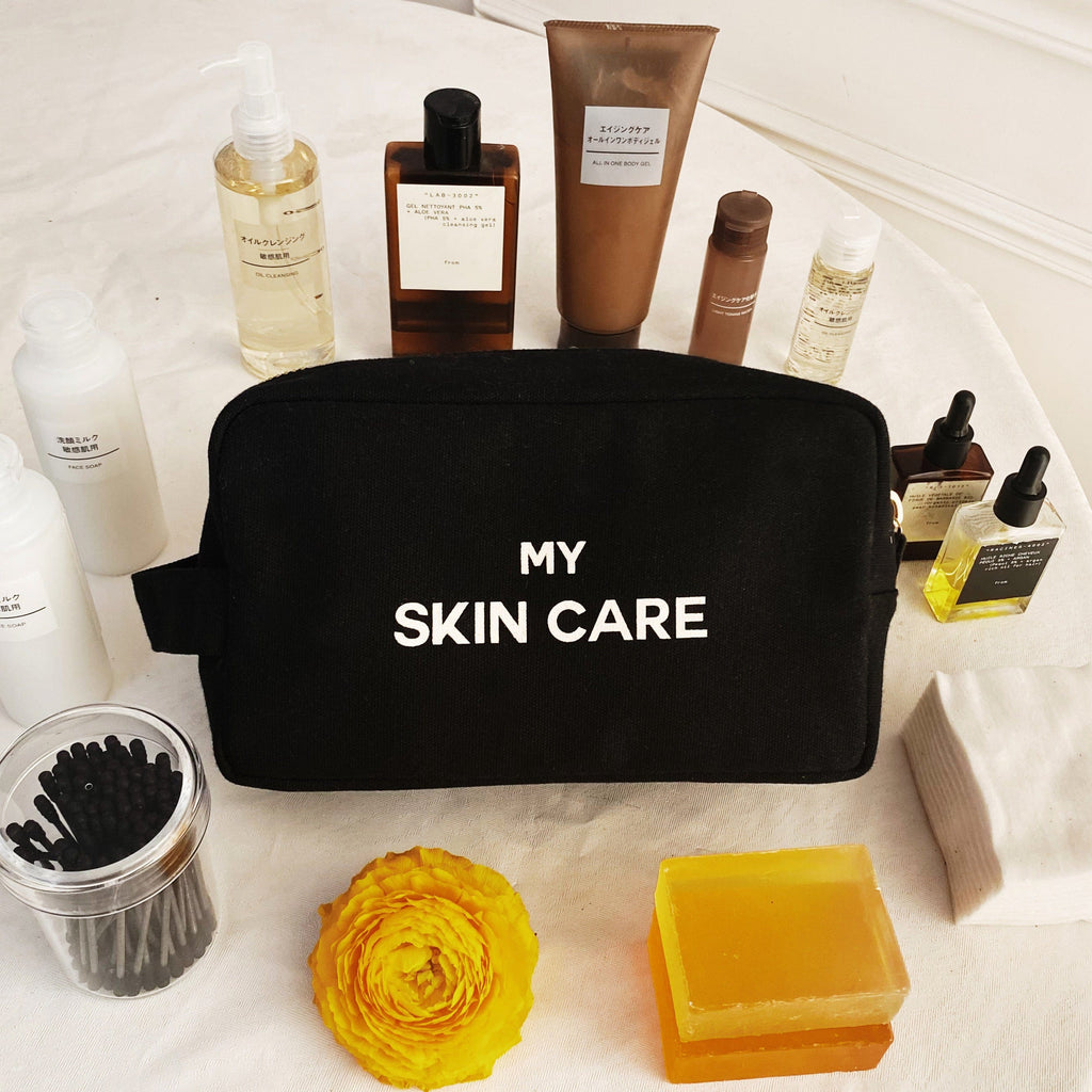 My Skin Care - Organizing Pouch, Black Bag-all