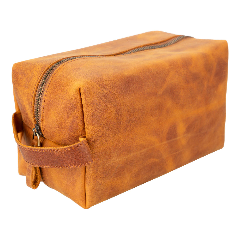 Eve Leather Dopp Kit, X Large Mizuri Leather