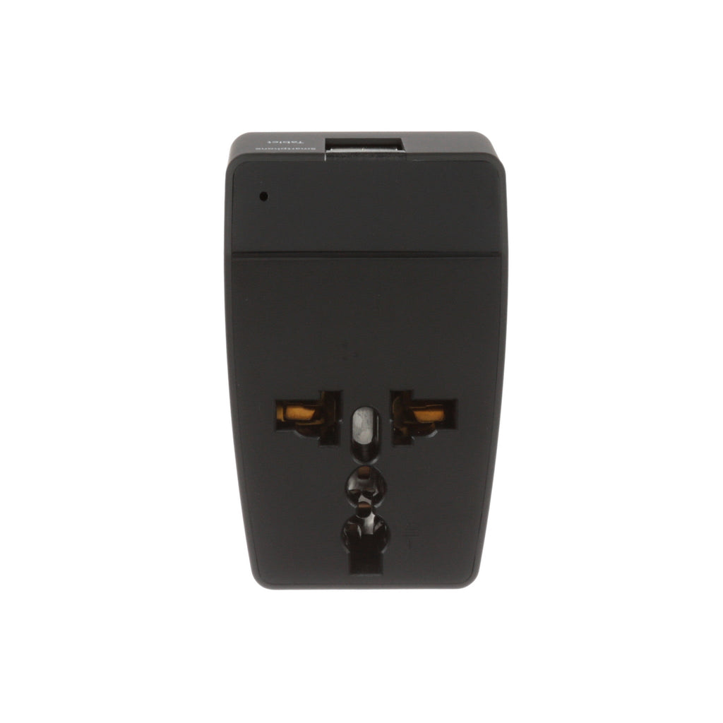Brazil Travel Adapter - Type N - 4 in 1 - 2 USB Ports (GP4-11C) Ceptics