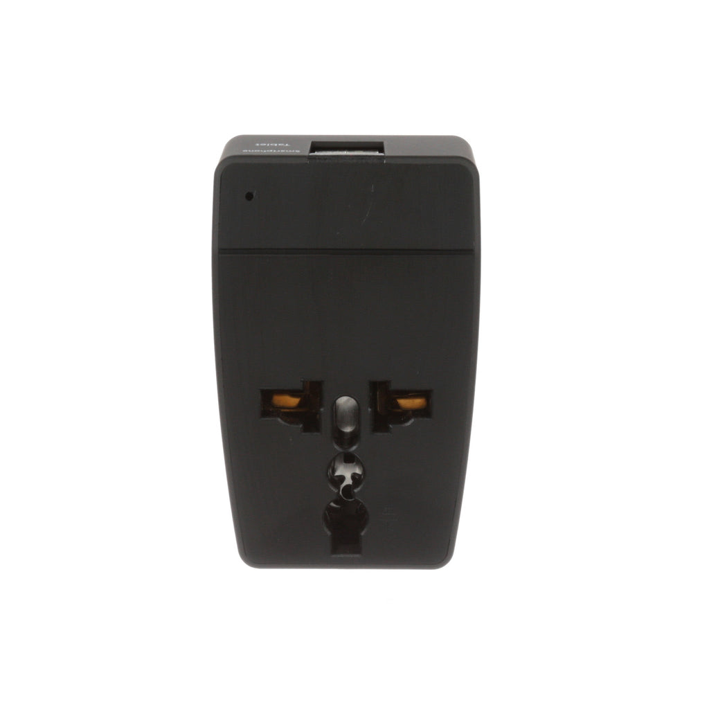 European Schucko Travel Adapter - Type E/F - 4 in 1 - 2 USB Ports (GP4-9) Ceptics