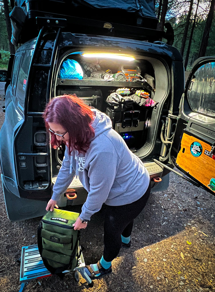 Geyser Systems Shower Carry Bag Overland Gear Guy