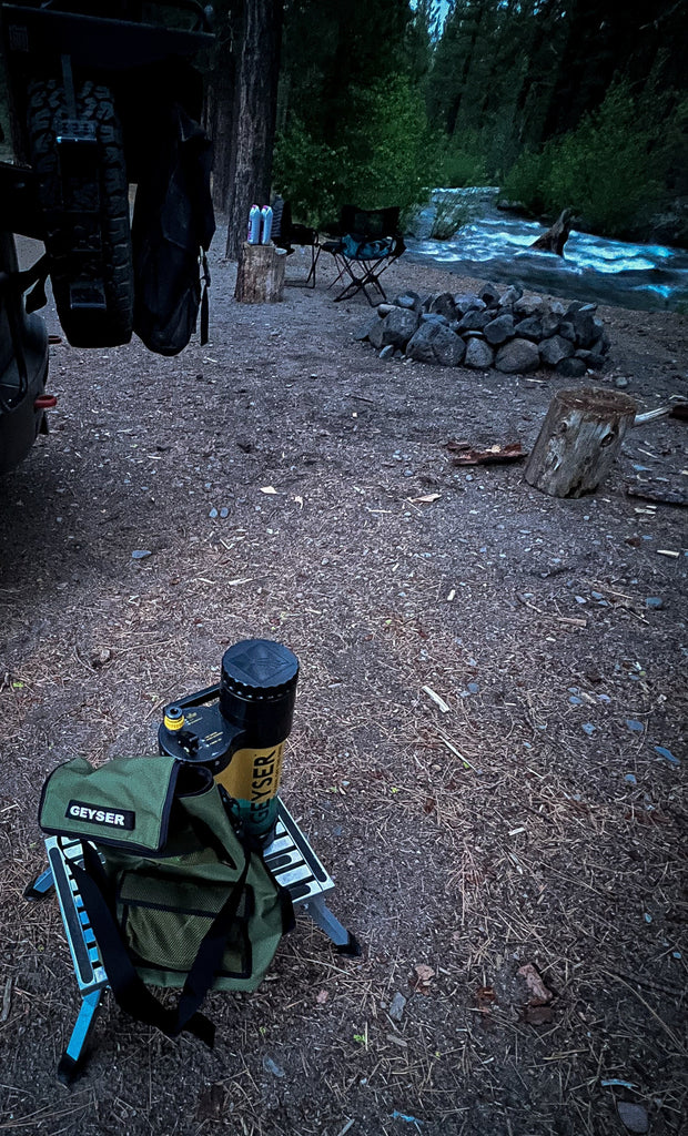 Geyser Systems Shower Carry Bag Overland Gear Guy