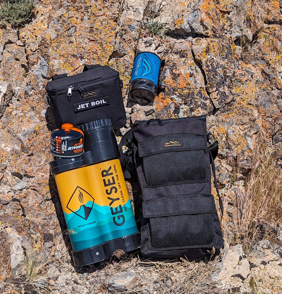 Geyser Systems Shower Carry Bag Overland Gear Guy