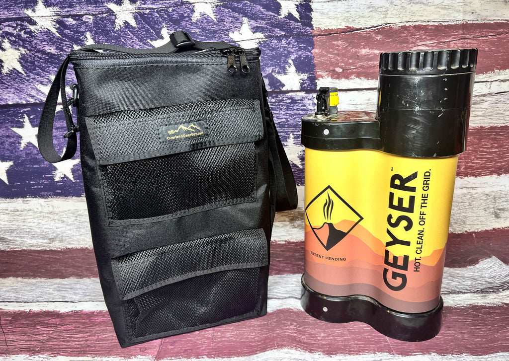 Geyser Systems Shower Carry Bag Overland Gear Guy