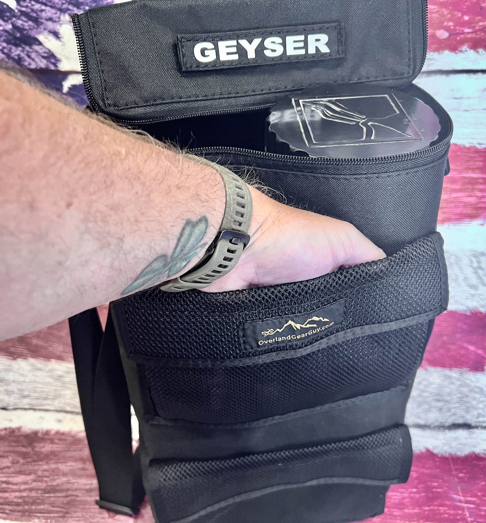 Geyser Systems Shower Carry Bag Overland Gear Guy