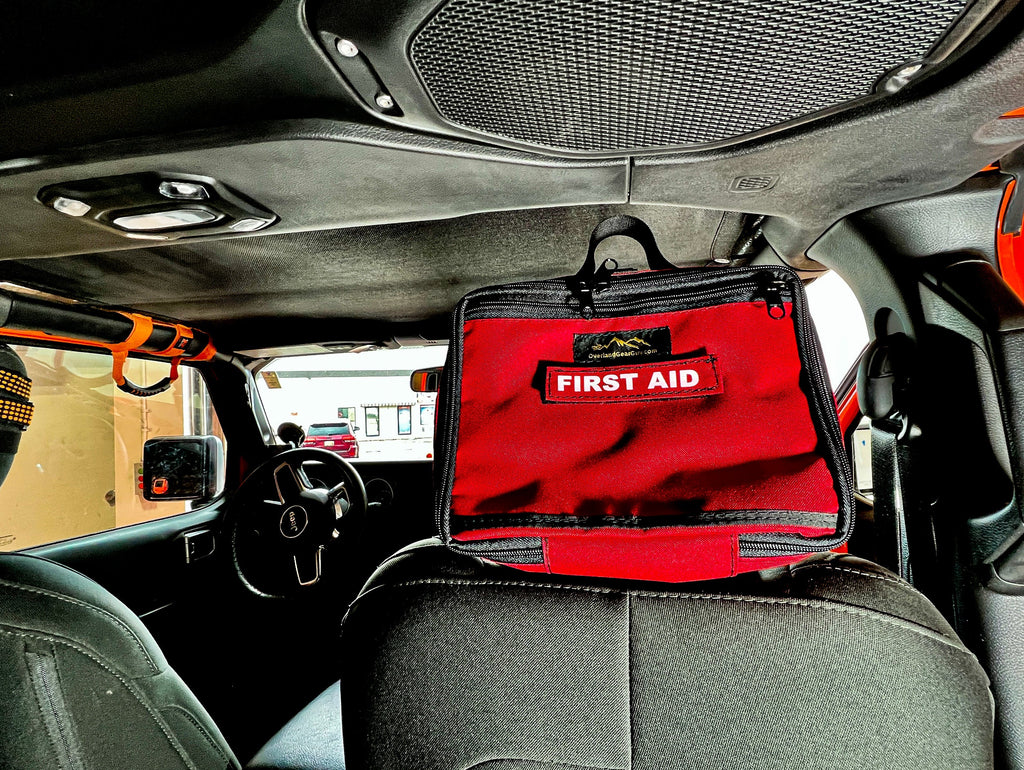First Aid Kit Headrest Pouch - IFAK Overland Gear Guy