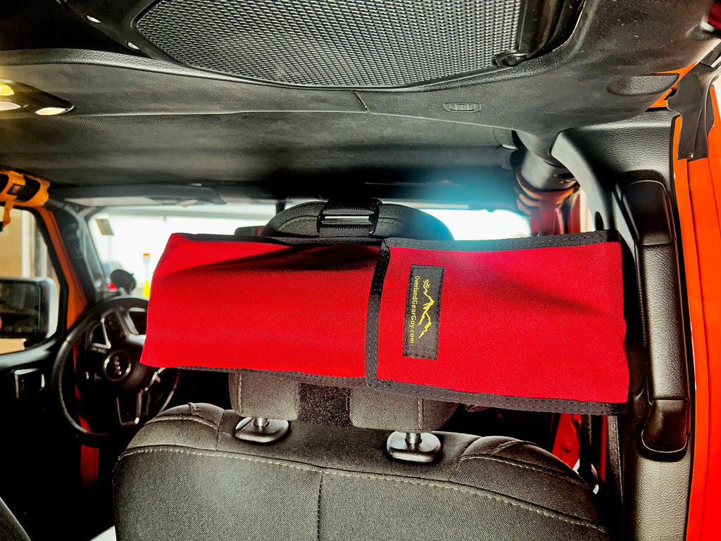 Fire Extinguisher Headrest Pouch Overland Gear Guy
