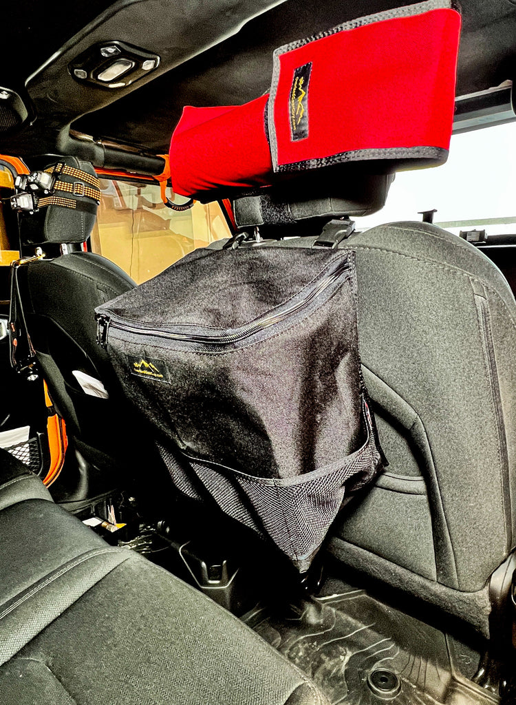 Medium Headrest Trash Bag Overland Gear Guy