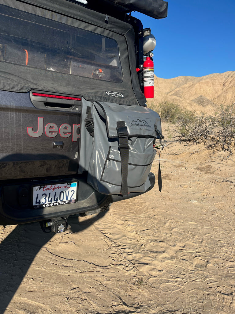 Tailgate Trash Bag Gladiator - Tacoma - Ram - Rivian -QuarterMaster Overland Gear Guy