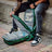 Emerald Green Leather Carry-On Patented Backpack (Only 300 Made) Sole Premise