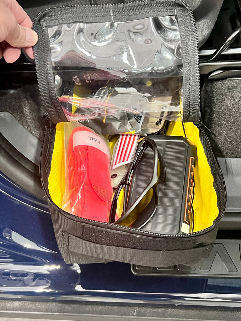 INEOS Grenadier Under Seat Storage Bag CLEAR TOP Overland Gear Guy