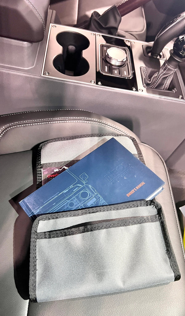 Grenadier User Manual Pouch - Owners Manual Pouch Overland Gear Guy