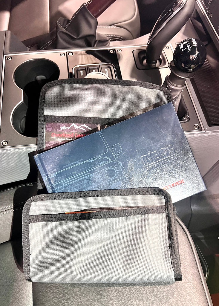 Grenadier User Manual Pouch - Owners Manual Pouch Overland Gear Guy