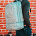 Grey Leather Carry-On Patented Backpack (Only 300 Made) Sole Premise