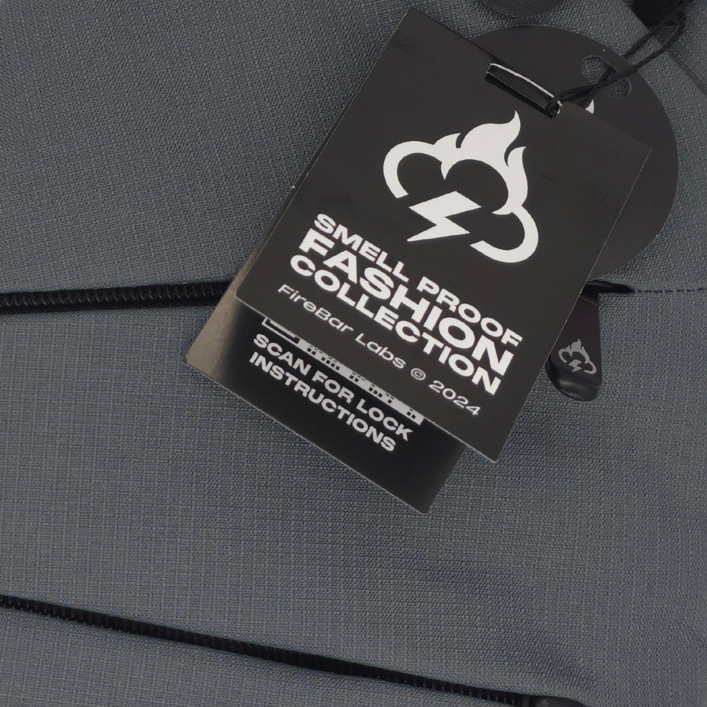 FireBar Labs Smell Proof Cross Body Bag - Hidden Lock Safely Fashion Powered by FireBar Labs