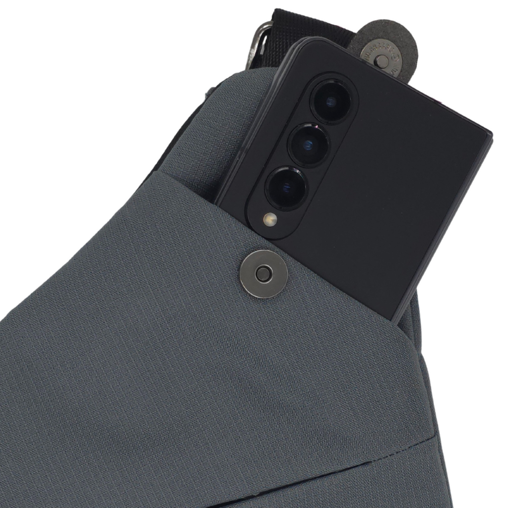 FireBar Labs Smell Proof Cross Body Bag - Hidden Lock Safely Fashion Powered by FireBar Labs