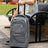 Grey Leather Carry-On Patented Roller Bag (Only 150 Made) Sole Premise