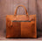 The Dagmar Leather Briefcase | Vintage Leather Messenger Bag STEEL HORSE LEATHER