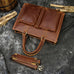 The Dagmar Leather Briefcase | Vintage Leather Messenger Bag STEEL HORSE LEATHER
