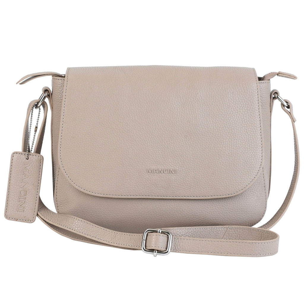 Mancini Pebbled Amy Crossbody bag Mancini