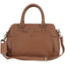 Mancini Pebbled Jennifer Satchel Bag Mancini