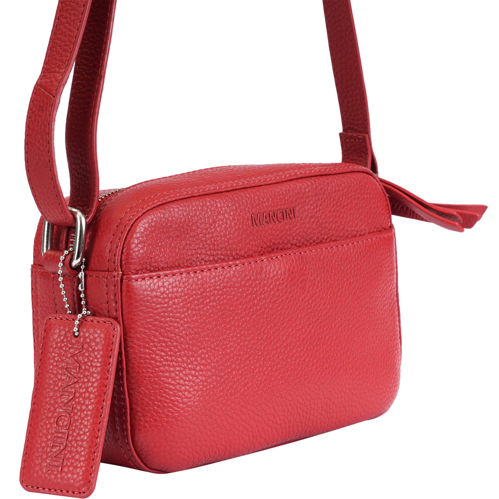 Mancini Pebbled Charlize Crossbody Bag (Copy) Mancini
