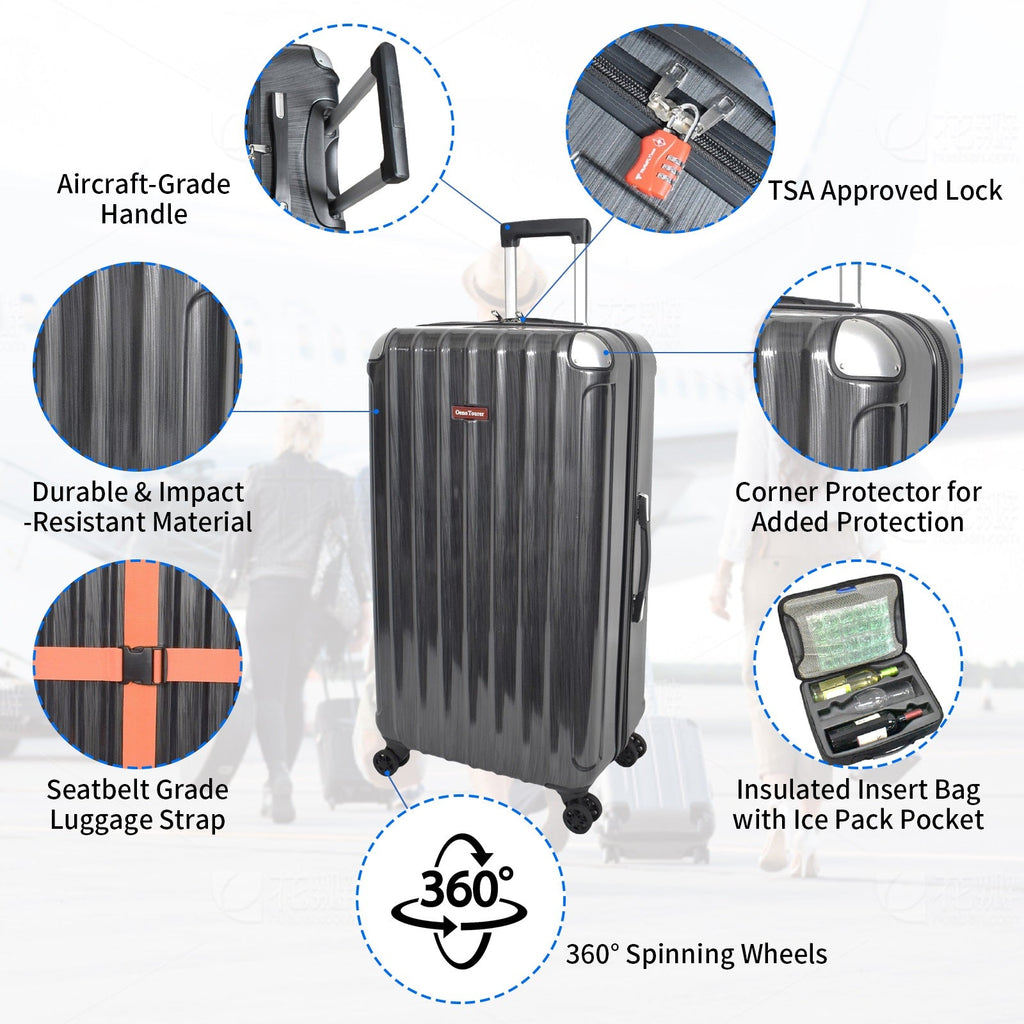 Hacienda 12-Bottle Wine Carrying Suitcase Dony Corp.