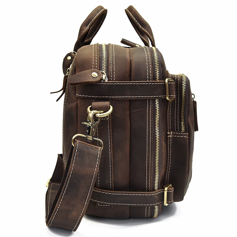 Dublin Leather Backpack Briefcase 2-in-1 Classy Leather Bags