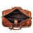 The Brandt Weekender | Small Leather Duffle Bag STEEL HORSE LEATHER