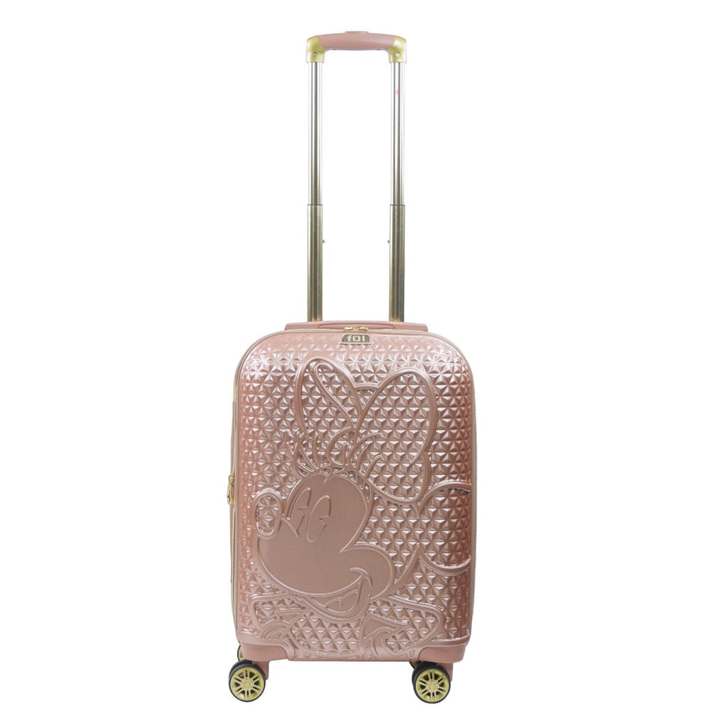 Disney Minnie Mouse FŪL 22.5" Luggage Spinner Rose Gold Ful Luggage