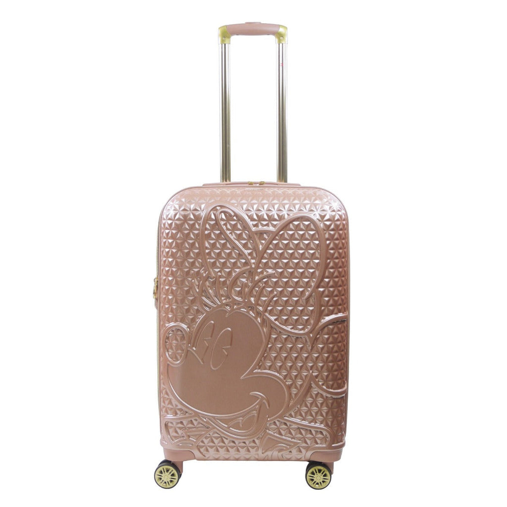 Disney Minnie Mouse FŪL 25" Luggage Spinner Rose Gold Ful Luggage