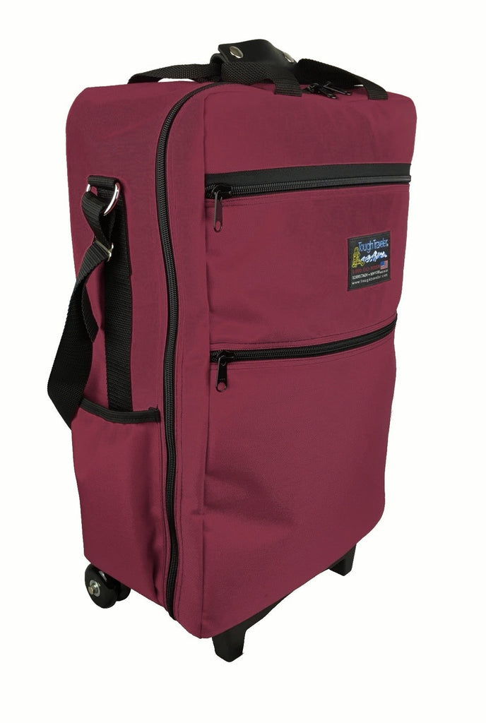 CLIPPER Rolling Carry-On Luggage (Made in USA) Tough Traveler - Made in USA since 1970
