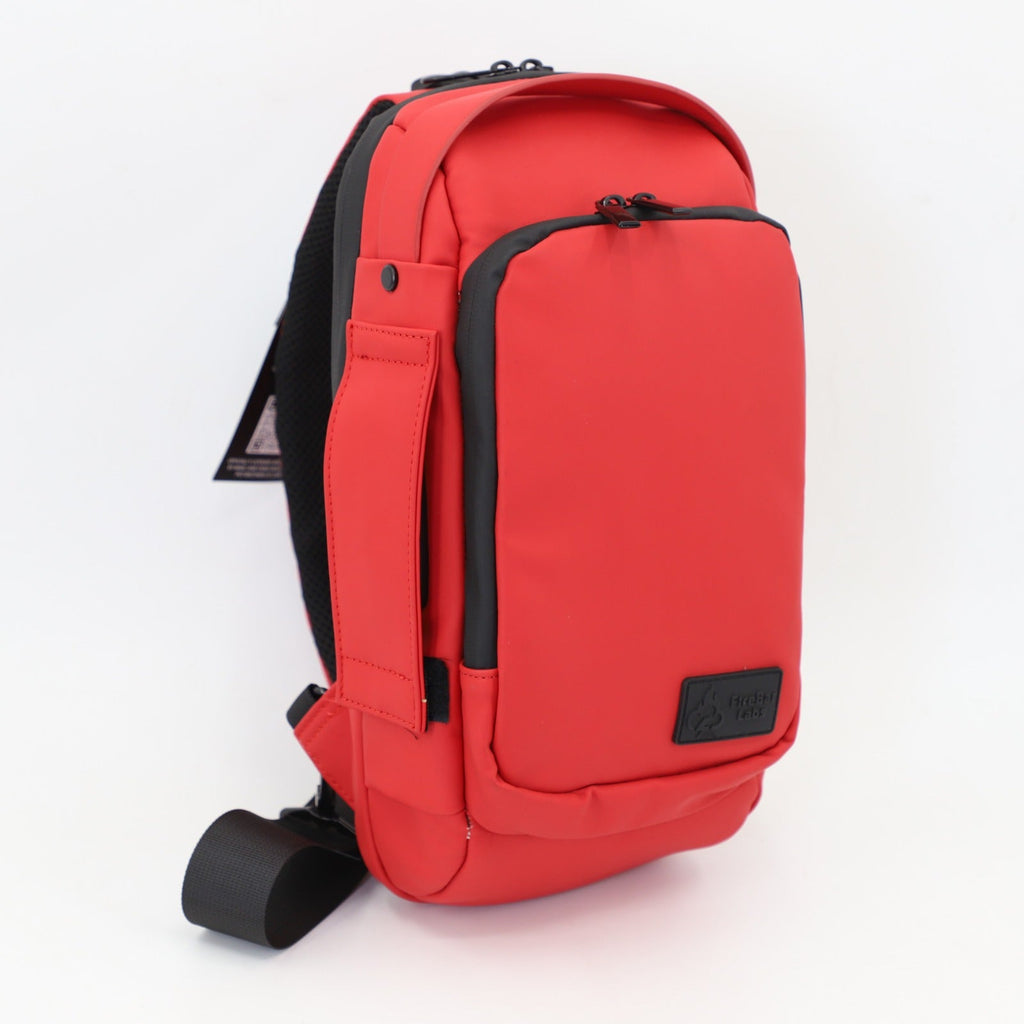 FireBar Labs Smell Proof Executive Tech Cross Body w/USB-C Fast Charge Port - Hidden Lock Safely Fashion Powered by FireBar Labs