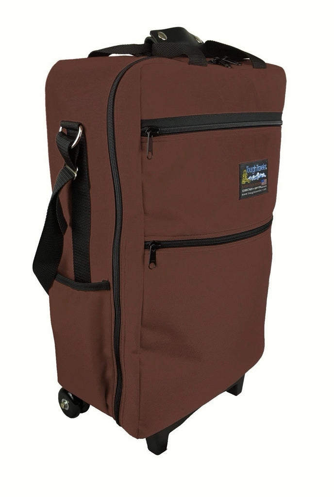 CLIPPER Rolling Carry-On Luggage (Made in USA) Tough Traveler - Made in USA since 1970