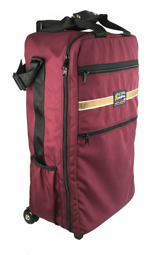 CLIPPER Rolling Carry-On Luggage (Made in USA) Tough Traveler - Made in USA since 1970