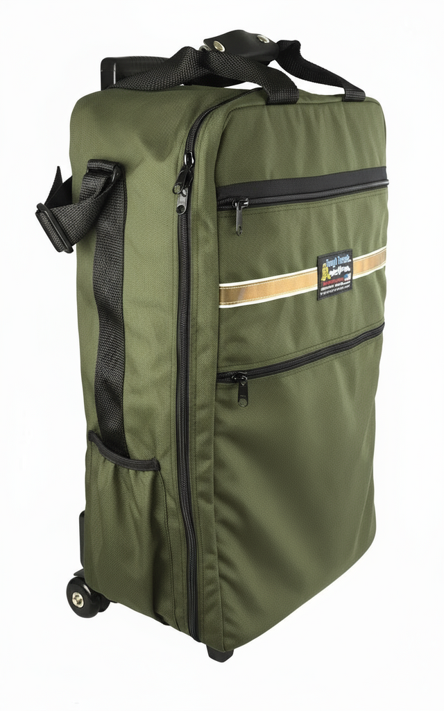 CLIPPER Rolling Carry-On Luggage (Made in USA) Tough Traveler - Made in USA since 1970