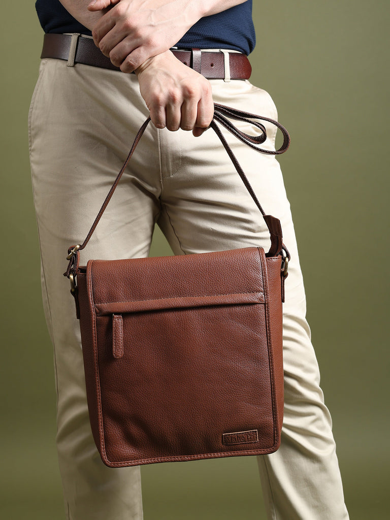 Leather Crossbody Bag for Travel Work Classy Leather Bags