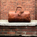 The Dagny Weekender | Large Leather Duffle Bag STEEL HORSE LEATHER