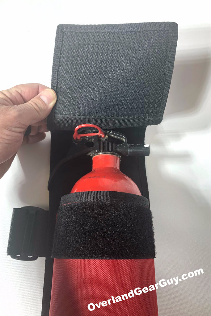 Jeep Fire Extinguisher Pouch Roll Bar Overland Gear Guy