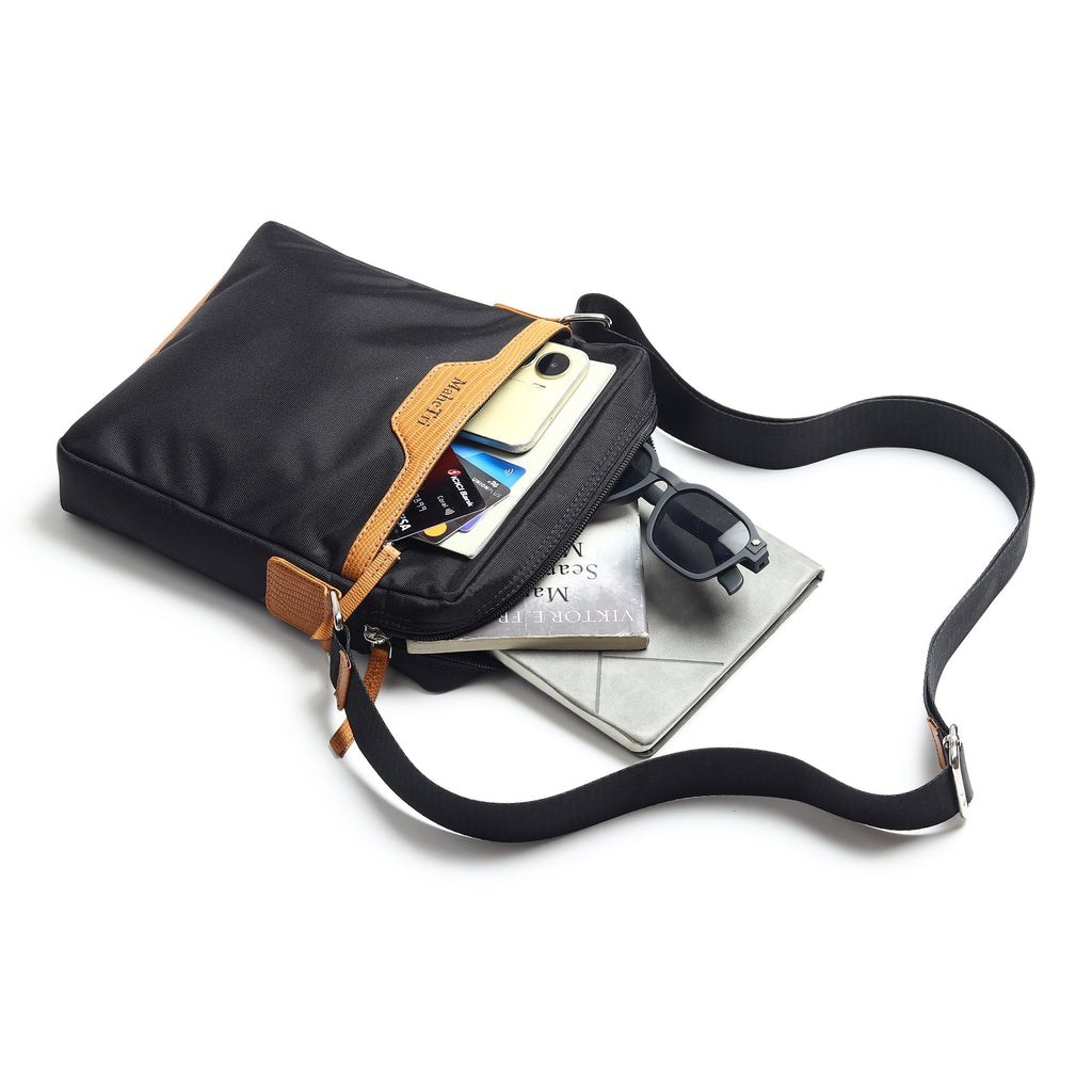 Mark Canvas Side Messenger Bag Classy Leather Bags