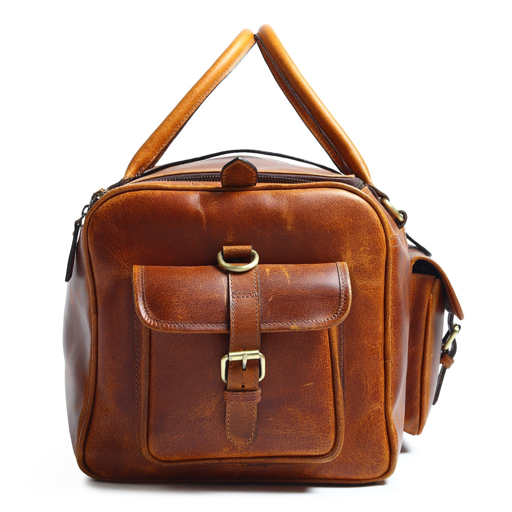 Berlin Leather Weekender Duffle Bag Classy Leather Bags