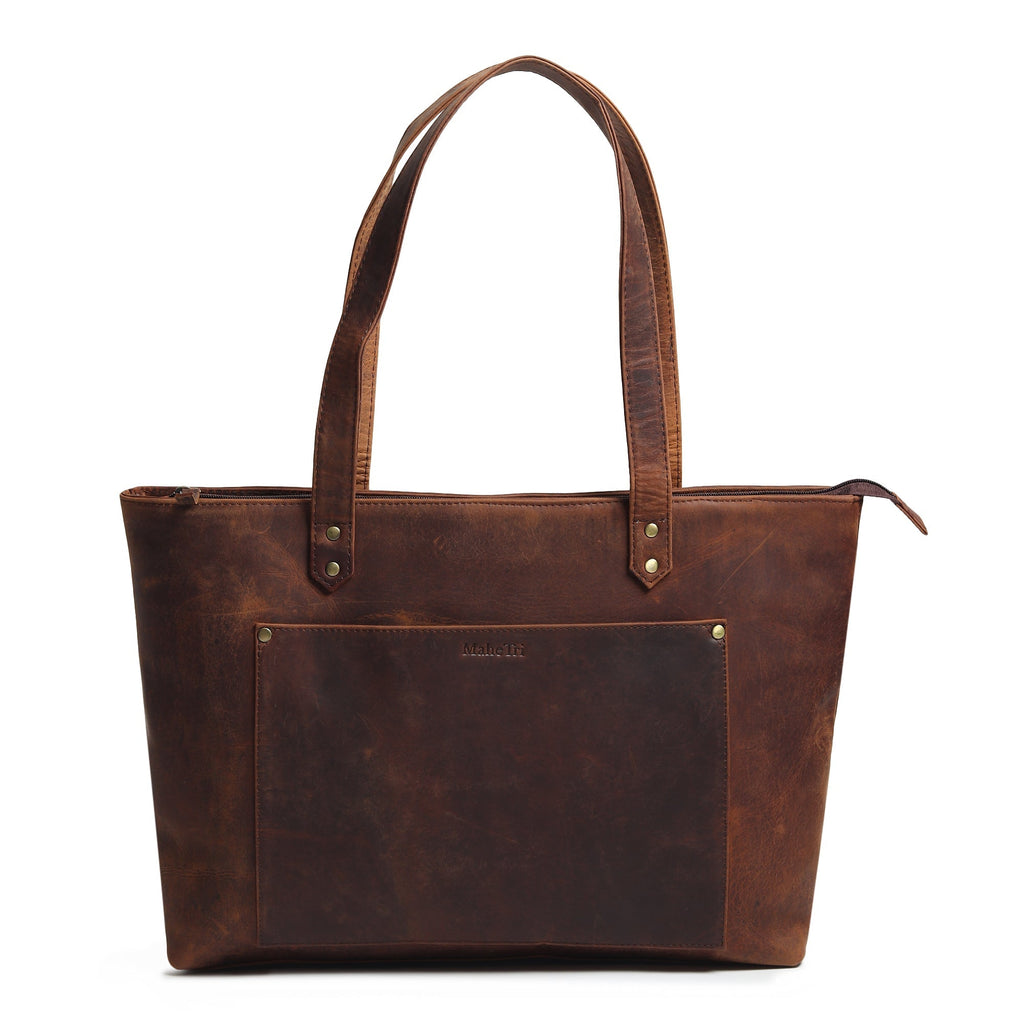 Rachel Large Leather Tote Classy Leather Bags